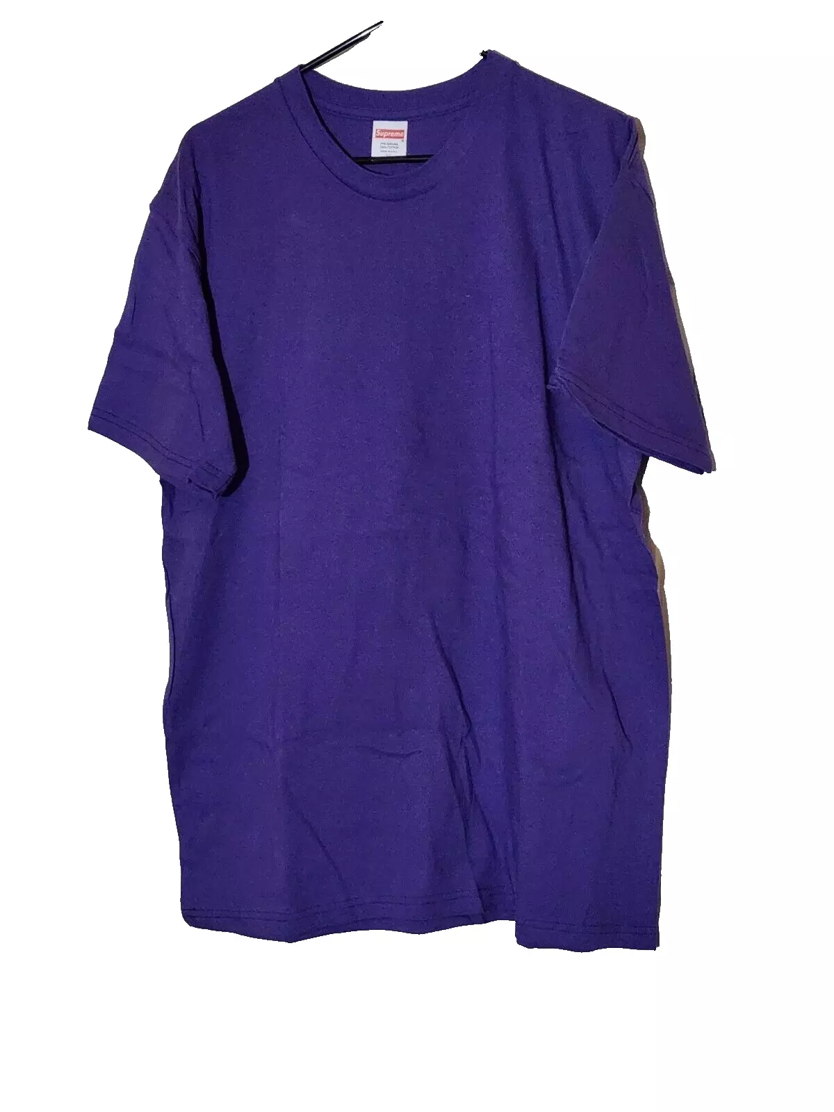 T shirt uni Supreme taille XL