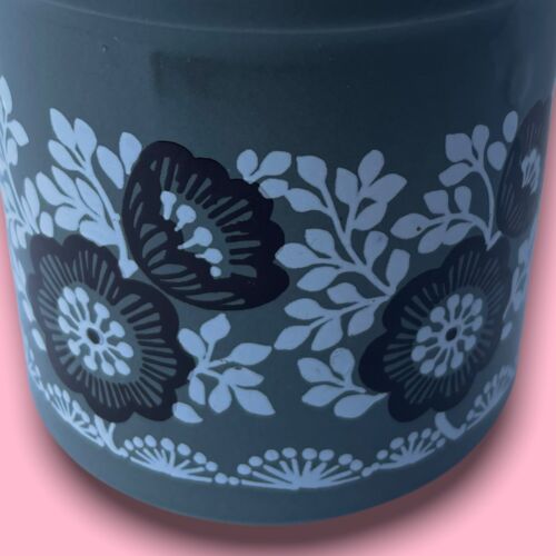 Vintage RARE MARY QUANT GREY FLORAL MUG | Staffordshire Made in England VGC - Picture 11 of 11