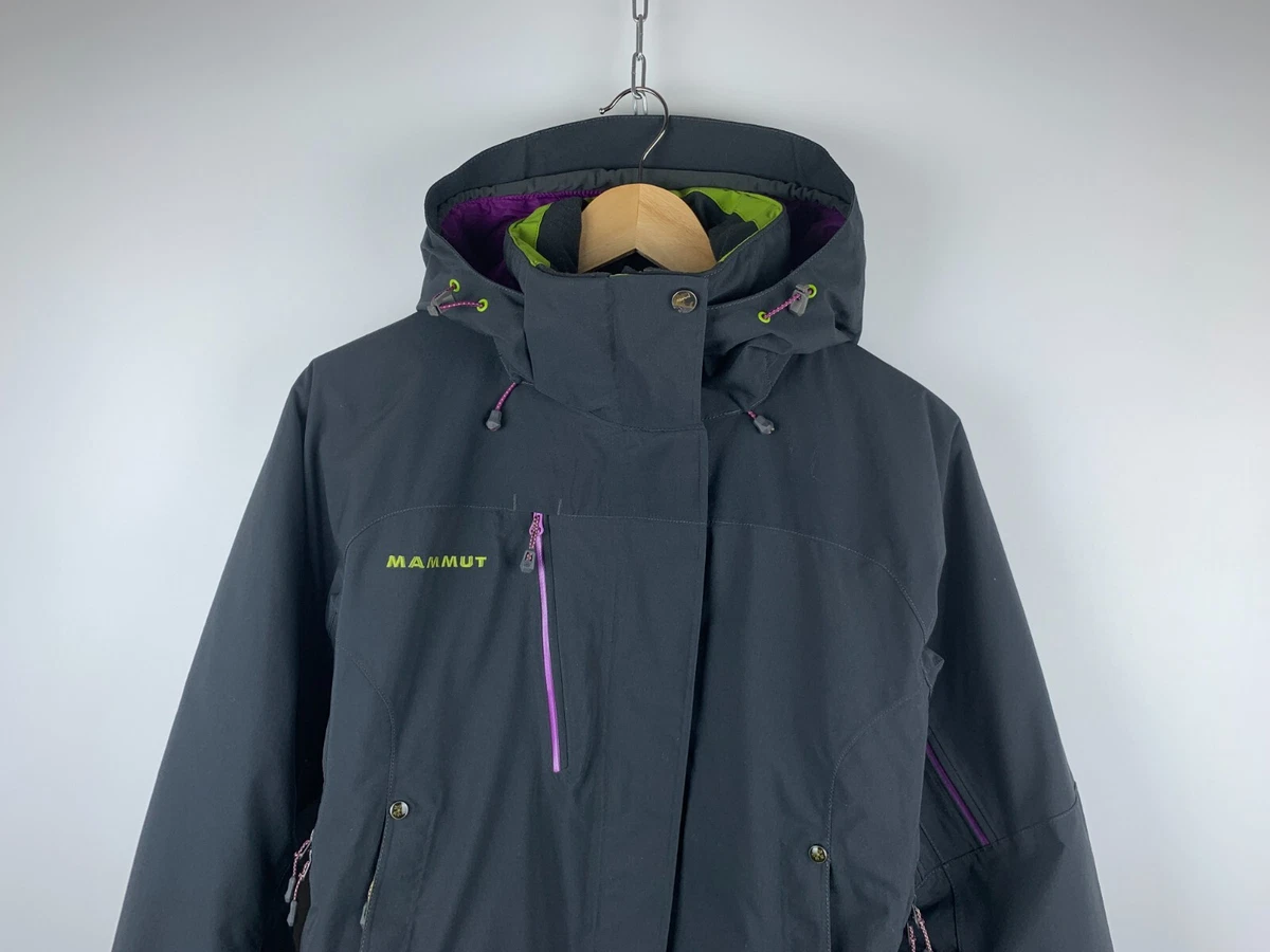 Mammut Dry Tech Premium Women s Ski Jacket Size XS Gray