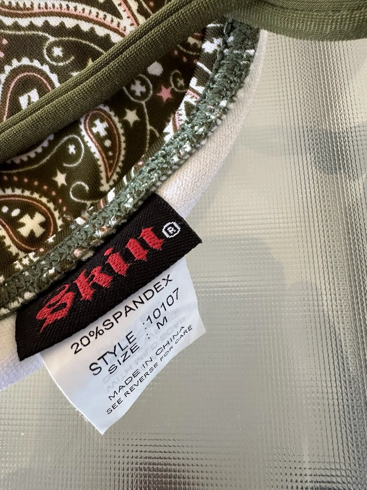 Skin Industries Bandana Bikini Tops And Buttoms Brand New Women Size M - Image 2 of 4