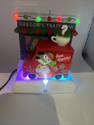 Gregor s Trattoria Holiday Parade Netzkabel Weihnachten Punze Ornament Neu im Karton