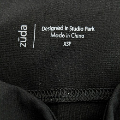 zuda Petite Z-Stretch Momentum Capri Crop Leggings Black Women Extra Small XS - Picture 5 of 7