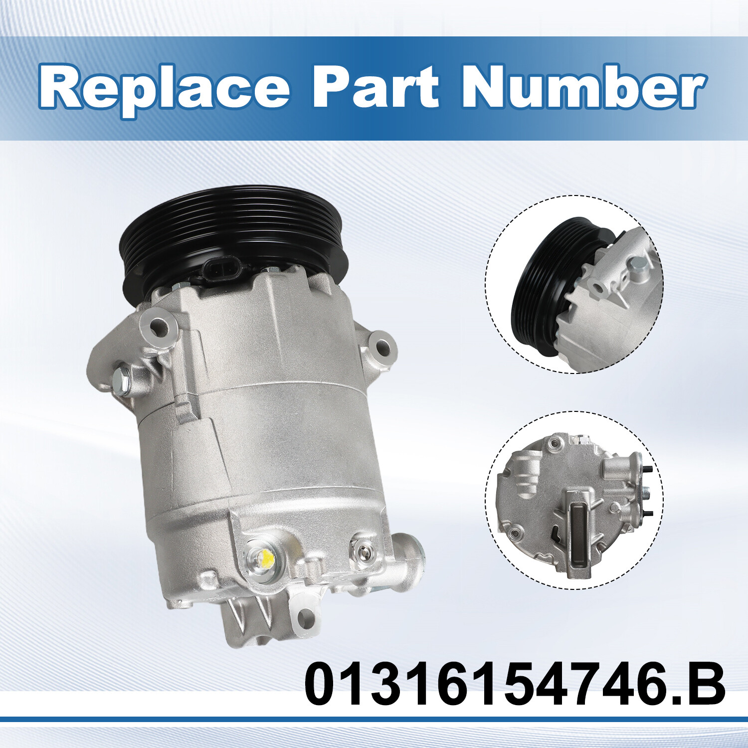 1 Pc Air Compressor Replace Fit for Maserati GranTurismo Quattroporte F430