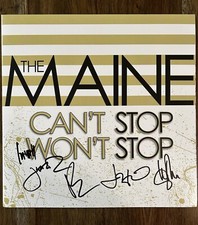 ‘The Maine’ Band Signed Vinyl Album ‘Can’t Stop Won’t Stop’ John O’Callaghan +4 ‘The Maine’ Band Signed Vinyl Album ‘Can’t Stop Won’t Stop’ John O’Callaghan +4