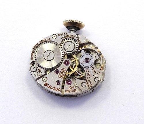 Ladies Vintage BULOVA 5AB BXW 17 Jewel Winding 10K Yellow Gold Filled Watch - Picture 8 of 8