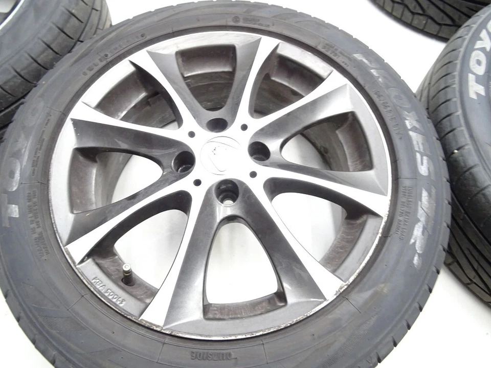 4x Alufelgen Z40606370 KBA50043 6x16 ET37 Sommerreifen 195 55 R16 91V - Bild 3 von 4