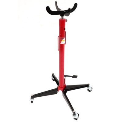 Transmission Jack 1100 Lbs Hydraulic High Lift Foot Pump Spring Loaded 