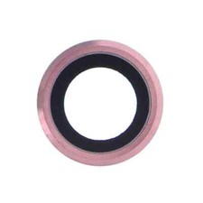 For Apple iPhone 6+ / 6S+ Replacement Rear Camera Lens With Bezel (Rose Gold)