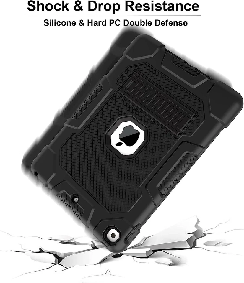 Funda resistente para Apple iPad 9ª generación 10,2" + Protector de pantalla + Pluma Foto 4 de 4