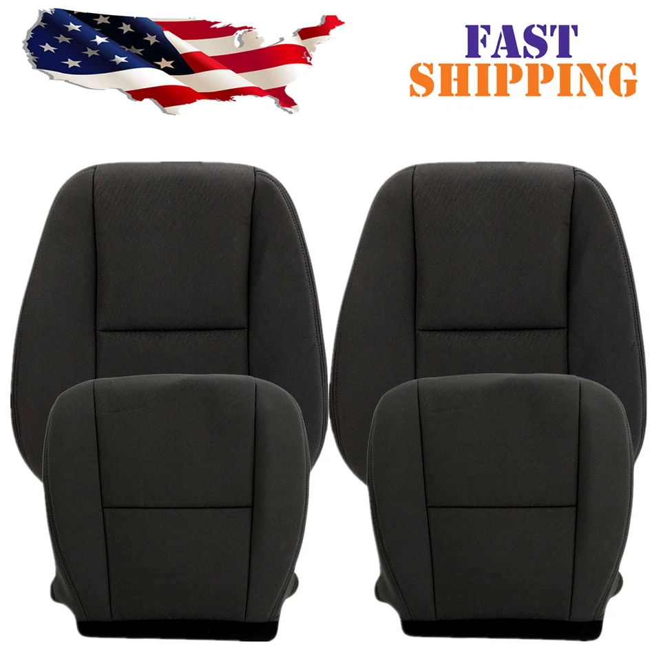 Cubierta de asiento de tela inferior superior para Chevy Silverado 1500 2500 HD 3500HD 2007-2014 Foto 4 de 4