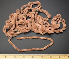 5 Yards Round Premium TAN Medium Chenille for Fly Tying