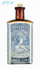 Nice AMBER color WAKELEE'S CAMELLINE antique TOOTH PASTE bottle For The TEETH SF