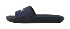 Lacoste Men's Croco Slide 119 Sandal 7-37CMA0018092 - Navy Blue/White
