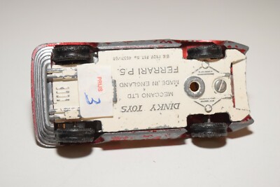 V 1:43 DINKY TOYS 220 FERRARI P5 METALLIC RED GOOD CONDITION | eBay