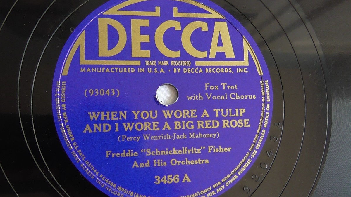 [25CD/Decca]ブルックナ/S.ショルティ&ウィーン・フィ1966他 Freddie “Schnickelfritz” Fisher - 78rpm single 10-inch – Decca