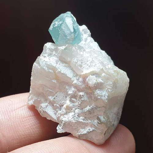 Awesome Quality Beautiful Natural Color Tourmaline Crystal With Quartz 180Cts - Picture 4 of 6
