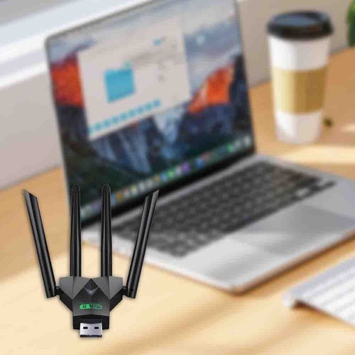 NEW WiFi Adapter Network Card Dongle 1300Mbps Dual Band 2.4G/5G Wireless USB 3.0 - Picture 10 of 10