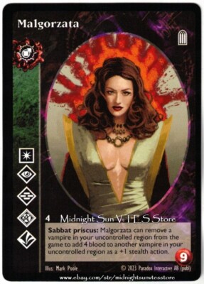Malgorzata Tremere Antitribu V:TES VTES Vampire CCG | eBay