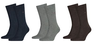 Tommy Hilfiger Herren Strümpfe Business Socken 2 Paar 371111 Unifarben