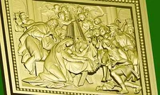  3D STL Artcam/Aspire Model for CNC Machine  (RI NTY)