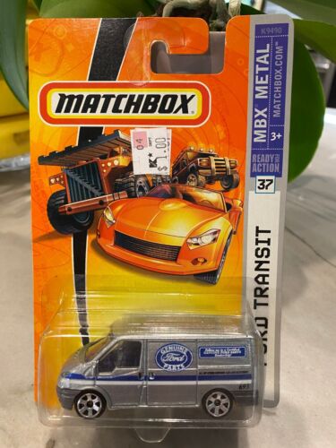2008 Matchbox Ford Transito Originale Parti MBX Metallo #37 - Foto 1 di 1