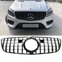 KüHlergrill Chrom FüR Kamera Passt FüR Mercedes GLS X166 Mopf Sport-Panamericana