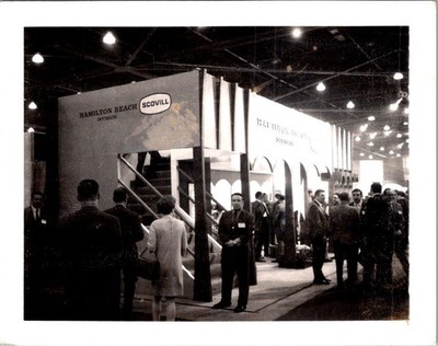 Hamilton Beach Scovill Division Trade Show Booth Display Photograph 1960s