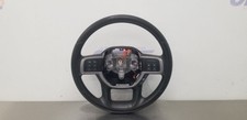 21 Dodge Ram 2500 Steering Wheel With Controls Black Urethane