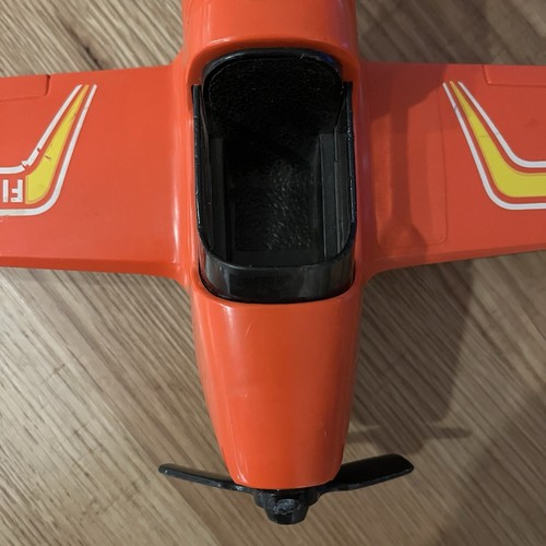 1974 Fisher Price Adventure People Daredevil Sport Plane Jet #306 Orange - READ - Picture 5 of 10