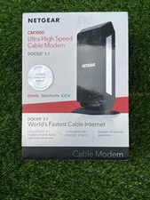 Netgear CM1000 Ultra-High Speed Cable Modem DOCSIS 3.1, NEW Open Box