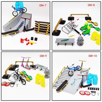 Scooter Bike Ramp Kit Glatte Skateboard Rampe mit Scooter Mastering Skill
