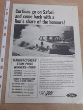 1967 Ford Cortina -  Original Magazine Advert