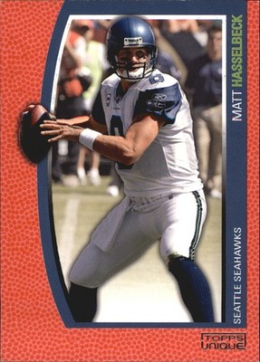 2009 Topps Unique Red #64 Matt Hasselbeck /799 - FB