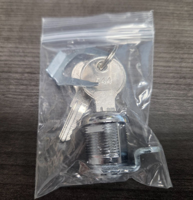 NEW DSC Security  L-1 Cabinet Lock  2 Keys for  Alarm System Housing Enclosure
