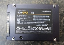 Lot of 12:  SAMSUNG 870 QVO 1TB 2.5 SATA SSD ...
