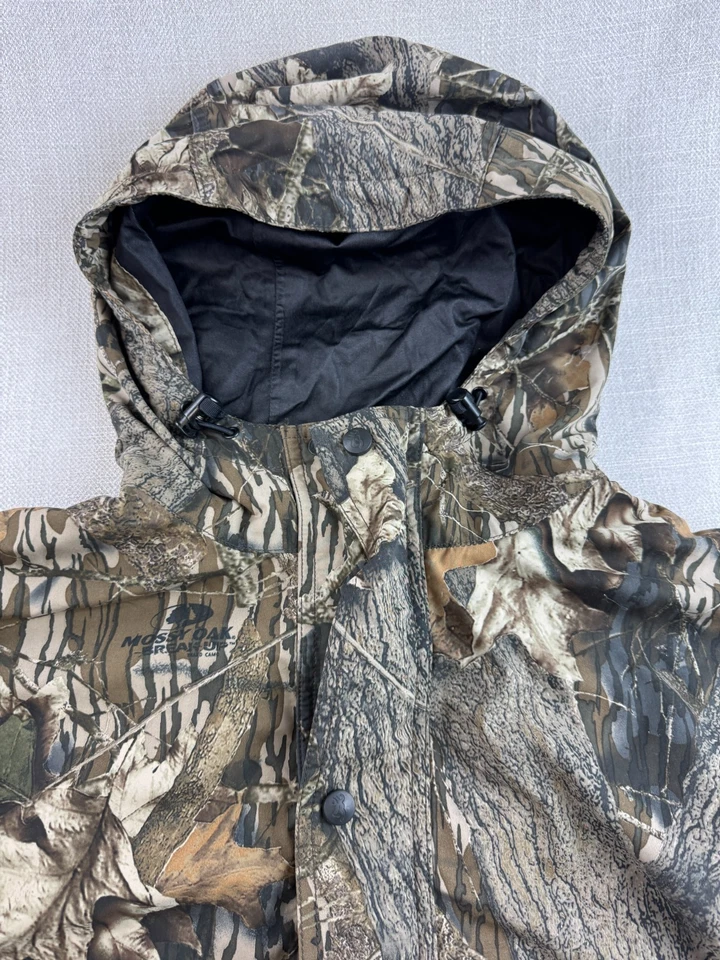 Chaqueta Remington Para Hombres 2XL Marrón Camuflaje Roble Musgo Roble Con Capucha Exterior Caza Foto 4 de 4