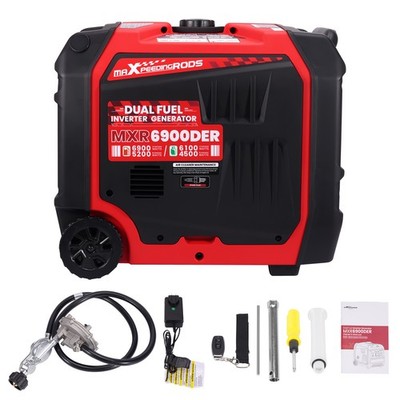 120/240V Switchable & Dual Fuel Generator 5200W   Pure Sine Wave for Electronics