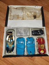 Vintage Dyno-sc-100 & GarVic Slot Cars And Chassis Lot Parts Or Repair