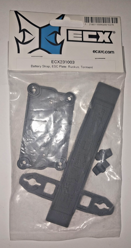 ECX Battery Strap ESC Plate – Staffa Per Batteria E Elettronica Per ECX Circuit 1:10 2WD (ECX1088)