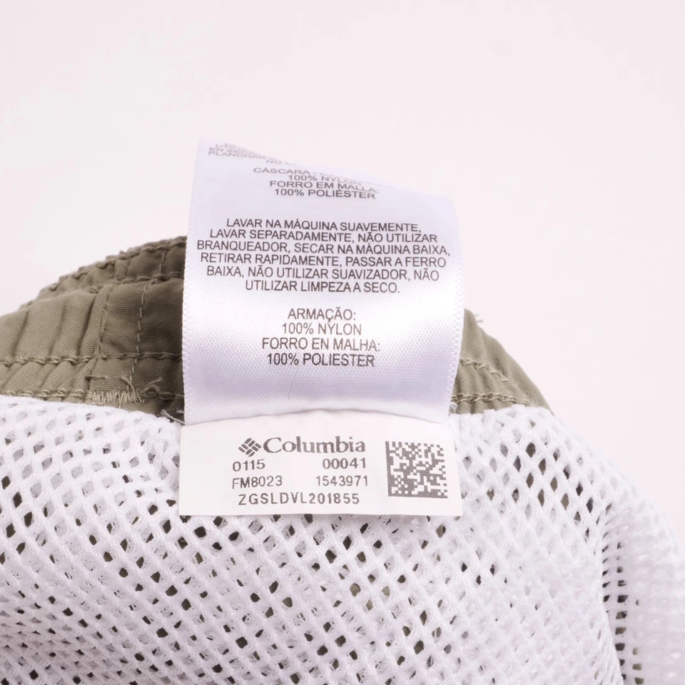 Pantalón Corto Columbia PFG Nylon Convertible Omni-Sombra Ligero Pesca Talla 32 Foto 2 de 4