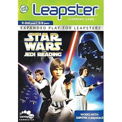 LeapFrog Leapster Game: Star Wars Jedi Reading, , Used; Very Good Book