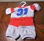 Vintage Cabbage Patch Kids/Doll Clothes Gray/Red #31 Sweatsuit