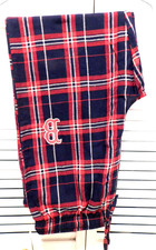 Boston Red Sox MLB Baseball Pull-On Flannel Pants / PJ Bottoms, Large, NEW