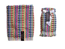 Rachel Zoe Dotty Multi Color Towels Selection...