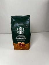 Starbucks Caramel Flavored Ground Coffee Light Roast 11oz NEW