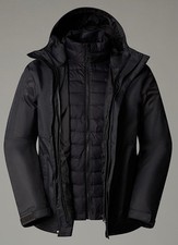 The North Face Men’s New Down Triclimate Jacket Asphalt Grey Size Small NF0A5IBL