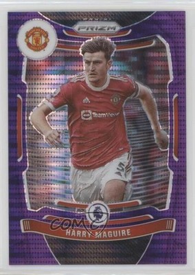 2021 Panini Prizm Premier League Breakaway Violet 21/99 Harry Maguire #273 0f59