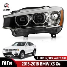 Hidxenon Headlight For 2015-2017 Bmw X3 X4 F25 F26 W Afs Projector Driver