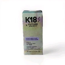 K18 x Future Society Leave-In Molecular Repair Hair Mask 1.7 Oz New In Box 