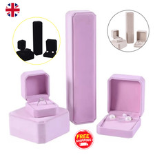 High Quality Velvet Jewellery Box Necklace Earrings Ring Organizer Gift Box